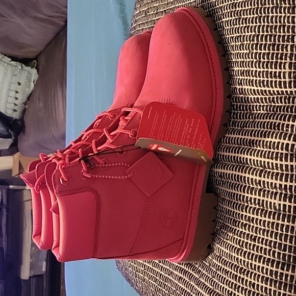 Timberland Shoes - Timberland A1730 Primaloft Pink Premium Leather Waterproof Boots, Size 7, New
